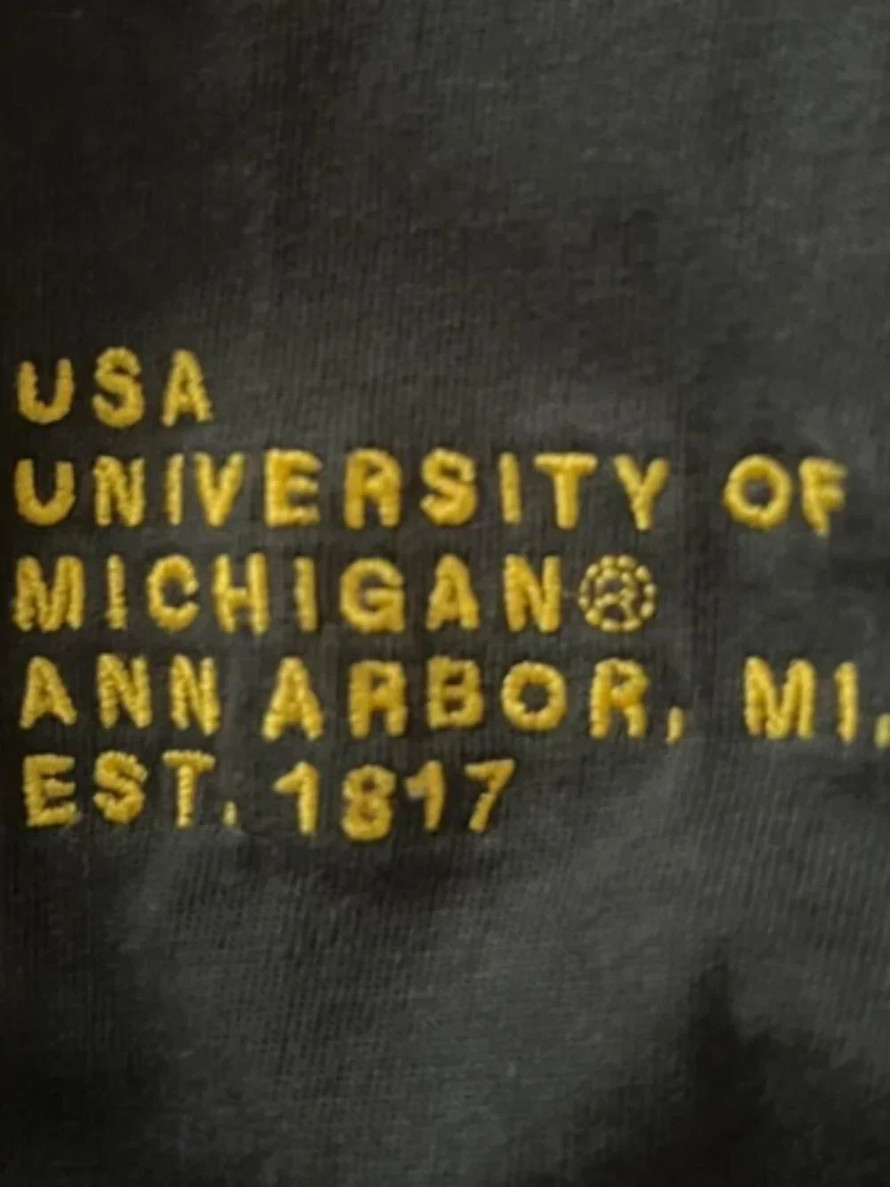 Jordan University of Michigan Military USA Hoodie Long Sleeve Nike Camo SMALL